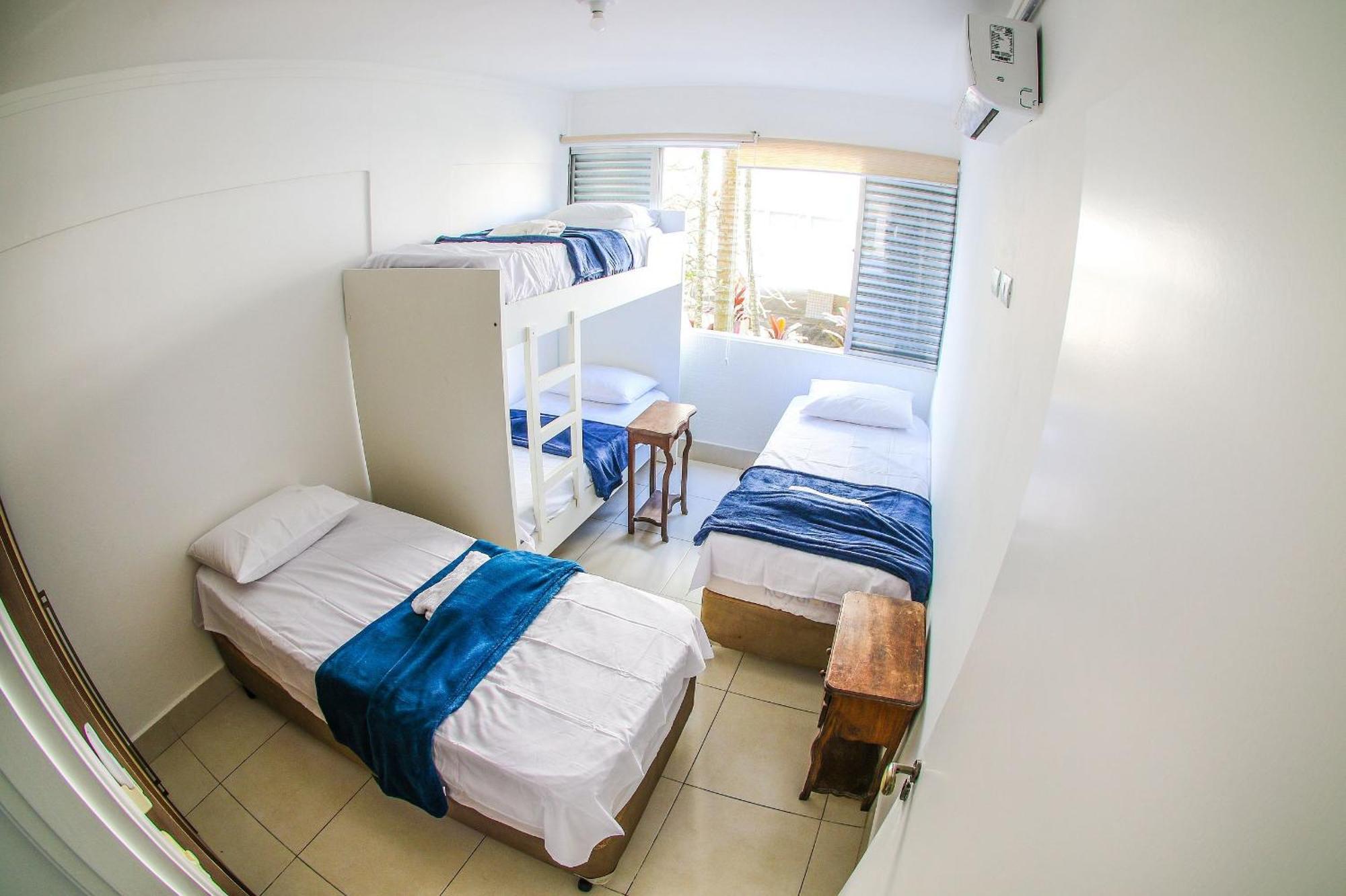 5E-Pe Na Areia Da Praia Do Tombo, 2 Quartos, Ar Cond, 2 Banheiros,2 Vagas+Roupas De Cama Γκουαρούχα Εξωτερικό φωτογραφία